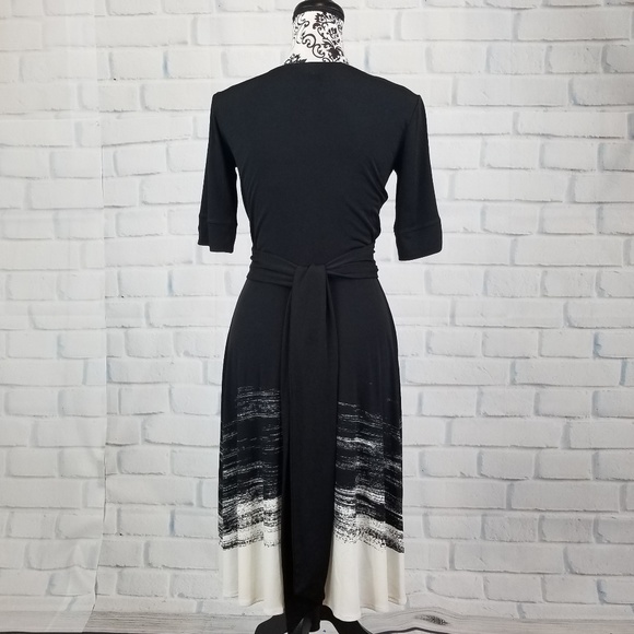 Morgan mefeeters sz 6 stretch knit dress - Picture 8 of 8